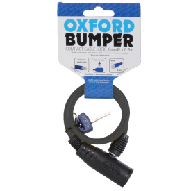 Bumper Cable lock  600mm x 6mm Smoke